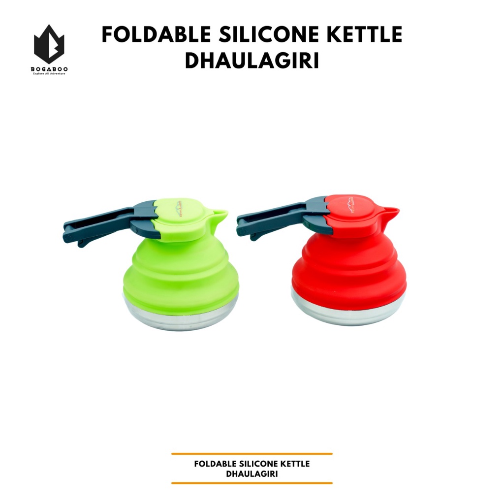Bisa COD Teko Lipat Dhaulagiri Food Grade Kapasitas 1,2 Liter - Teko Camping - Folding Kettle