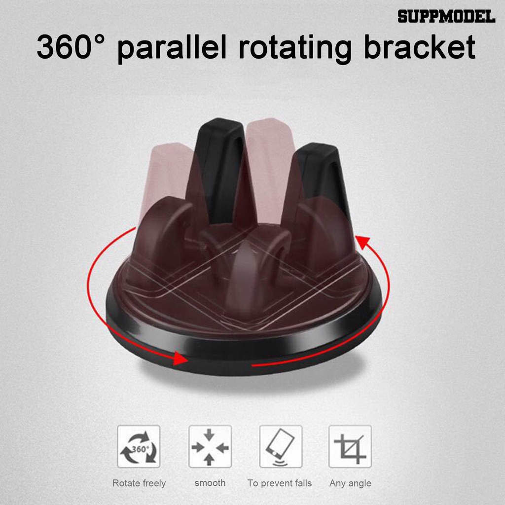 Sdl Bracket Holder Handphone / GPS Stabil Rotasi 360 ° Adjustable Untuk Mobil