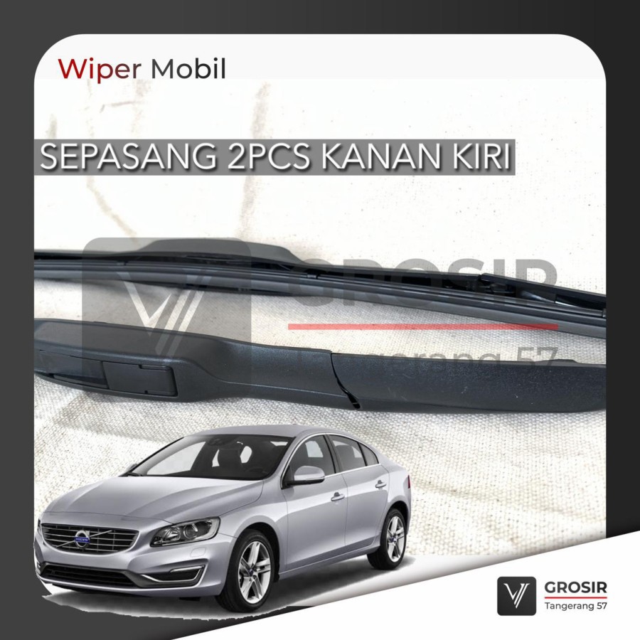 WIPER VOLVO S60 S 60 HYBRID BLADE / WIPER VOLVO S60 S 60 HYBRID 2 PCS