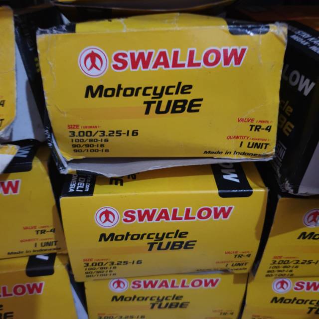 Ban dalam swallow 300 325 16 (100/80-16 / 90/90-16 / 90/100-16)