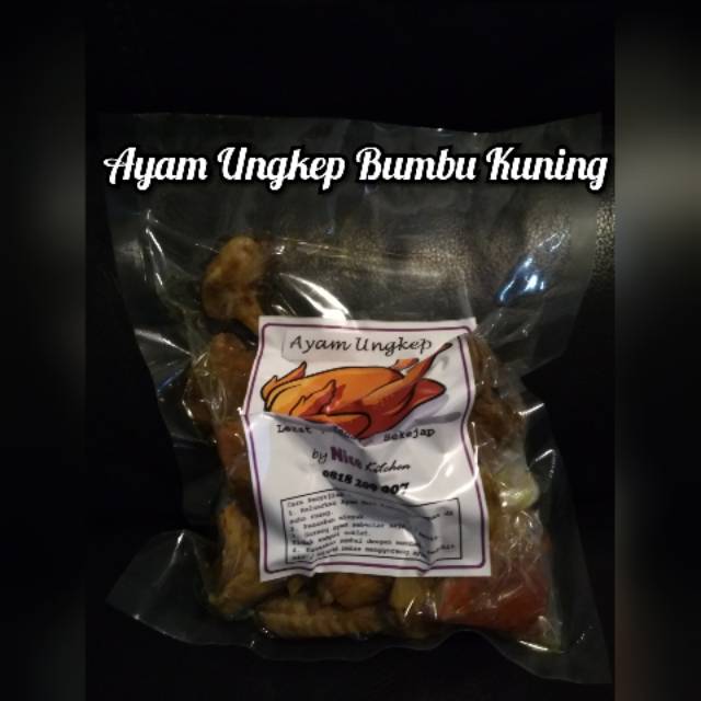 

Ayam Ungkep Bumbu Kuning / Ayam Goreng