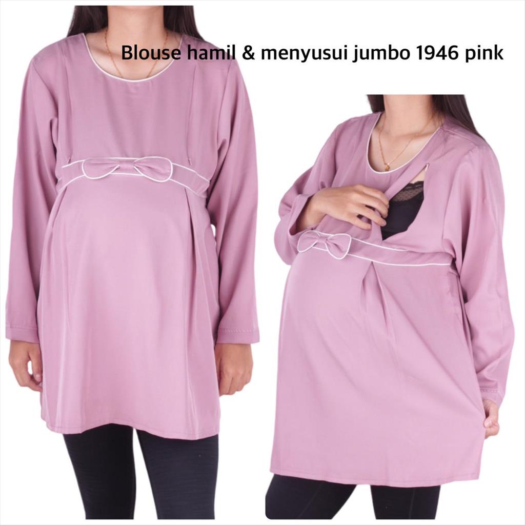 Blouse Hamil Menyusui Jumbo 1946