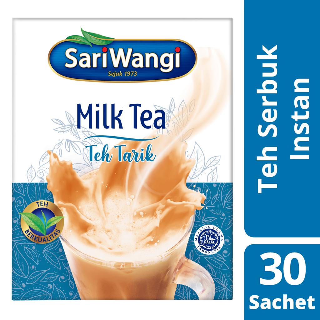 

Sariwangi Milk Tea Powder Teh Tarik Bubuk 23G Isi 30