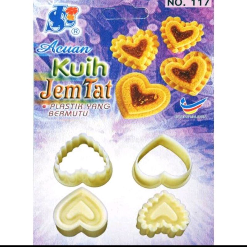 Cetakan kue tart/ jam tart / SinLian acuan 117 / cetakan kue kering