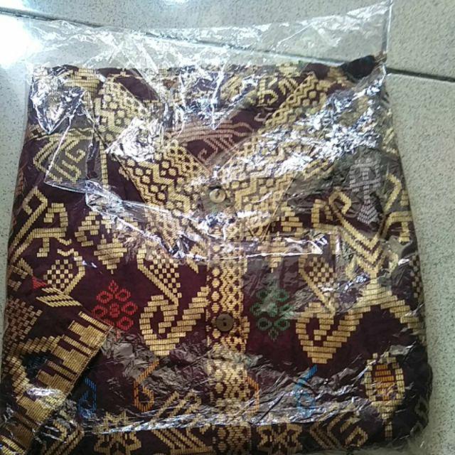 Gamis Syari Atasan Couple Sarimbit Batik Ramadhani Gayatri Prada