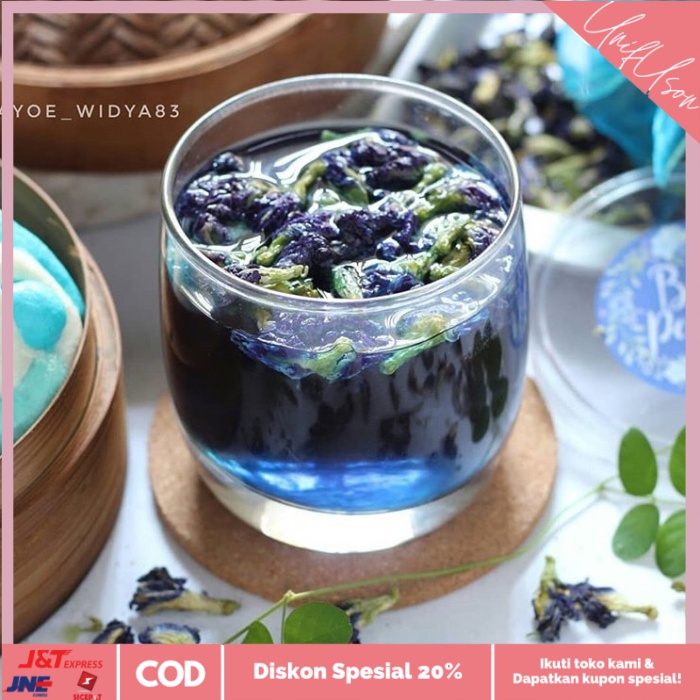 

⭐COD⭐ BLUE PEA TEA 50gr