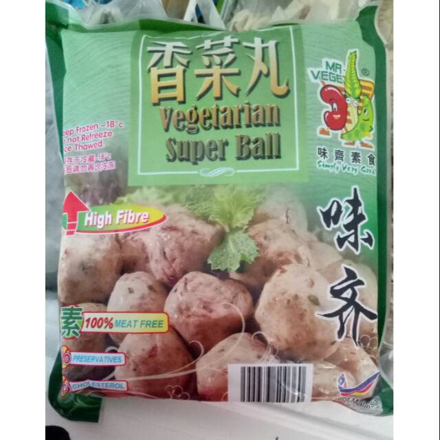 

Mrv Super Ball / Bakso Sayur Vegetarian 900gr