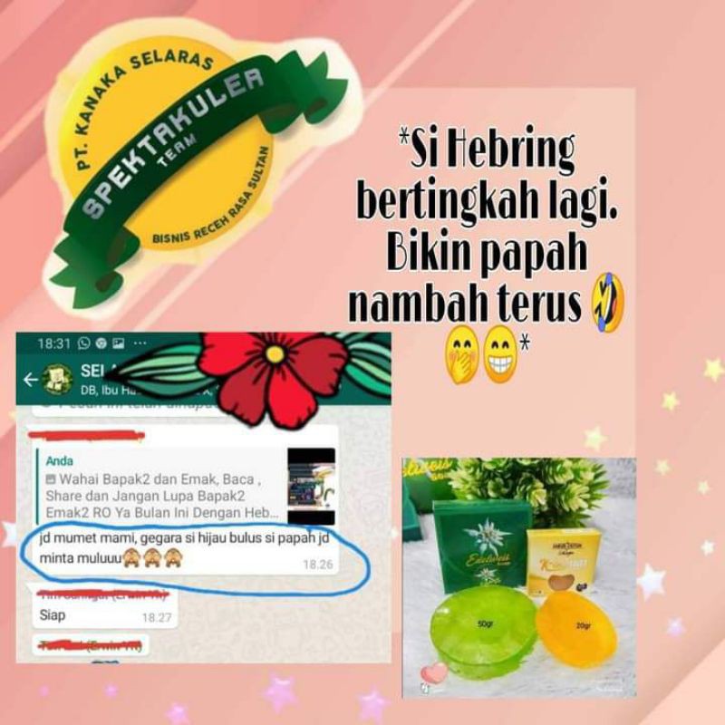 (BISA COD) SABUN BULUS EDELWEIS ORIGINAL. HARGA ECER