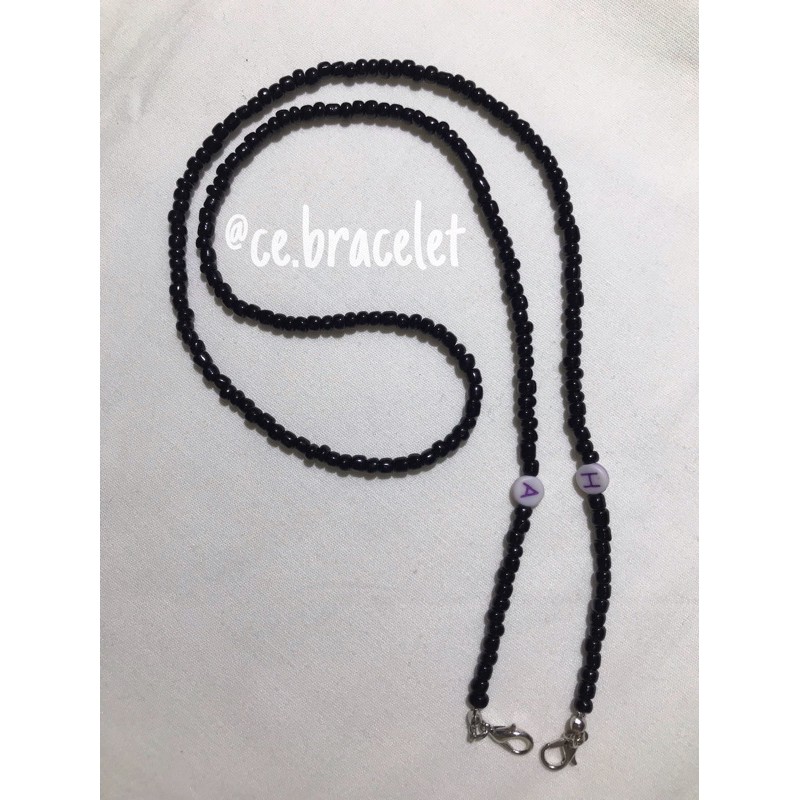 Strap masker manik manik