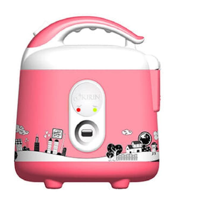Jual KIRIN Rice Cooker 1 Liter KRC089   KRC 089   Pink Diskon