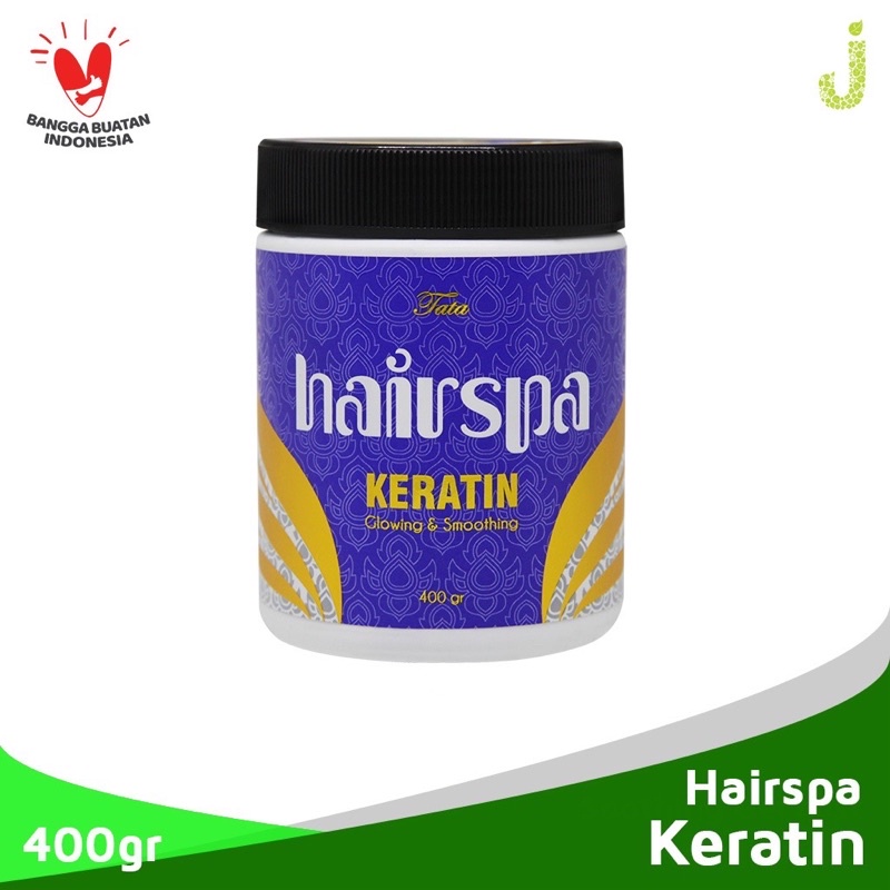 PROMO BPOM Tata Hair Mask &amp; Hair Spa Glowing Keratin Rambut 400gr &amp; 1000gr