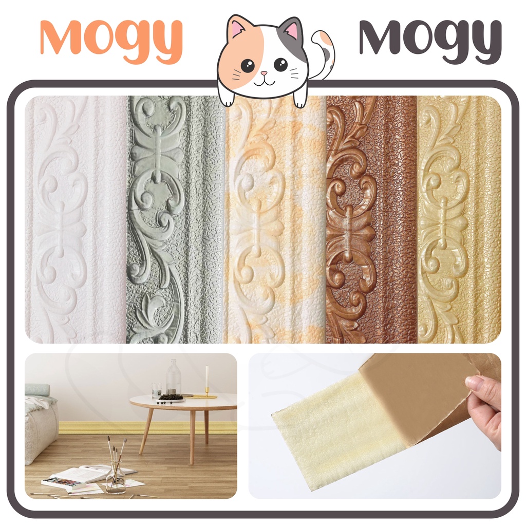 MOGYMOGY HL0207 Wallpaper Perbatasan Dinding Wall Border Stiker  Garis Pinggiran Perbatasan