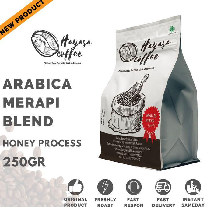 

[COD] Kopi Hayasa Merapi Blend - 250 Gr [COD]