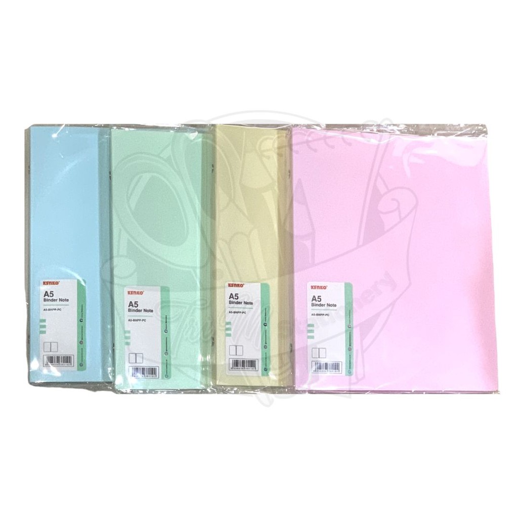 

KENKO Binder Note A5-BNPP-PC Buku Binder Pastel