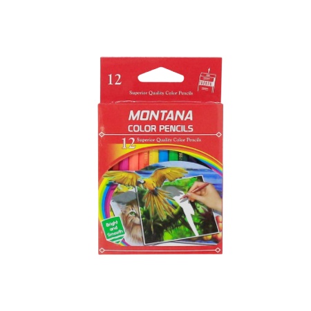

1 SET Color Pencil / Pensil Warna TH-350 / 12 Warna PENDEK