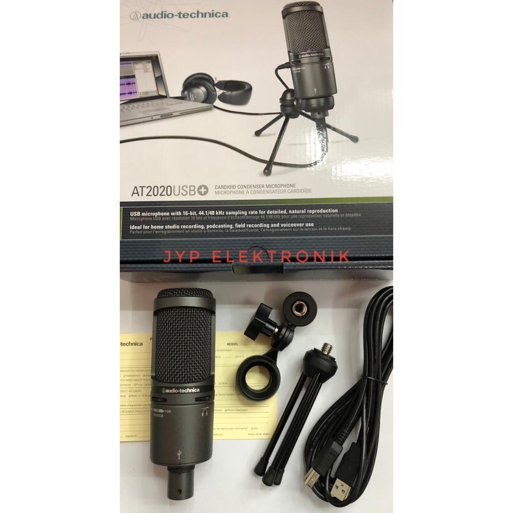 MIC CONDENSER AUDIO TECHNICA AT 2020 USB+ / AT2020+ USB / AT2020 USB+