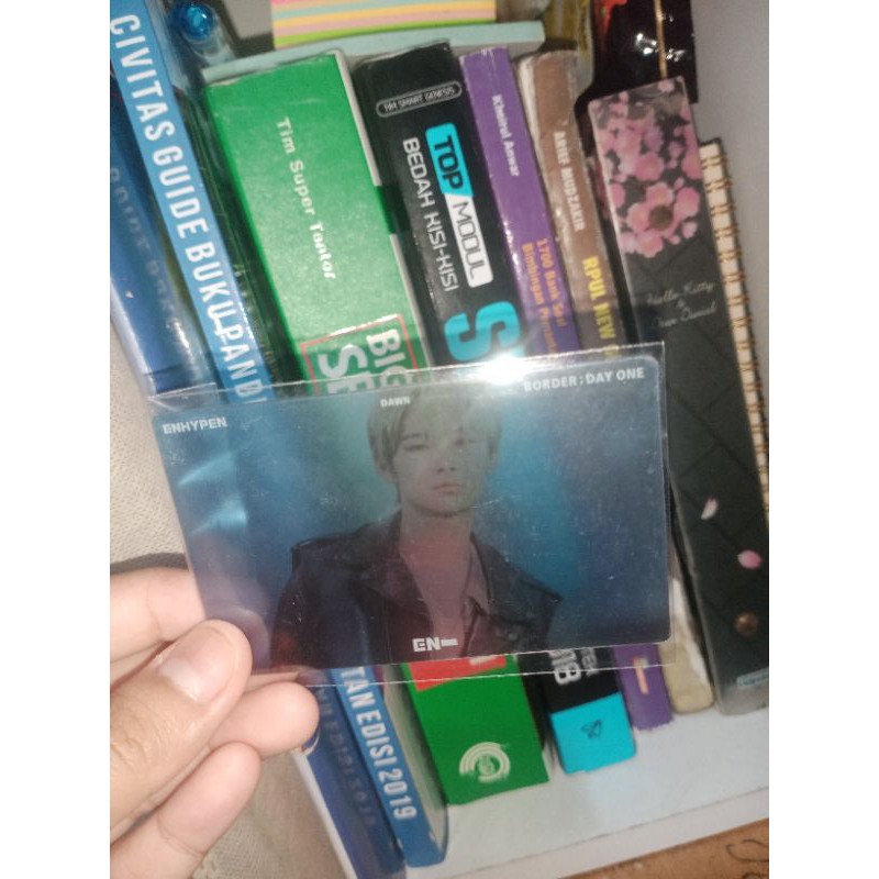 photocard lucky draw Niki soundwave