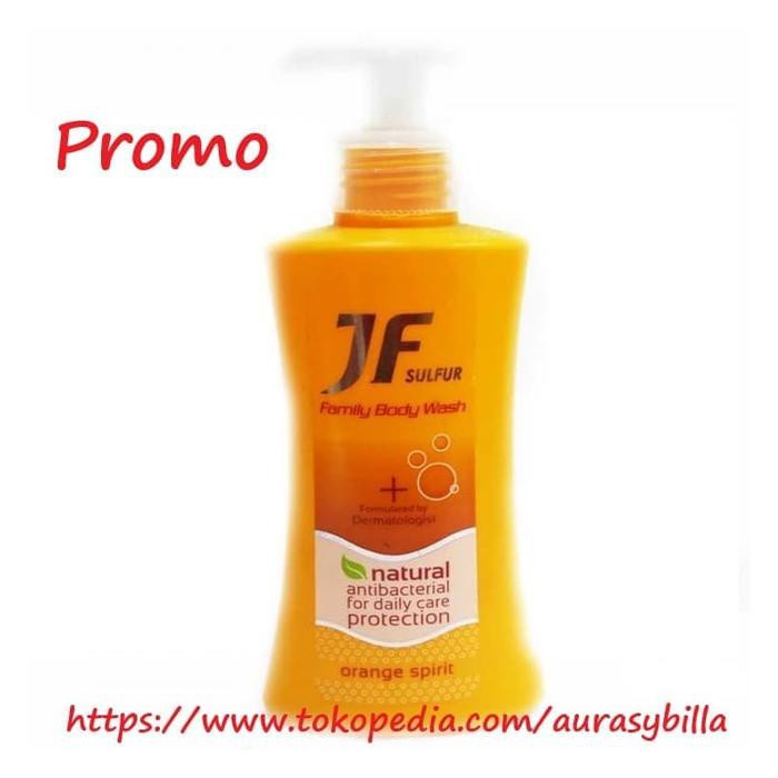 JF SULFUR SABUN CAIR ORANGE SPIRIT