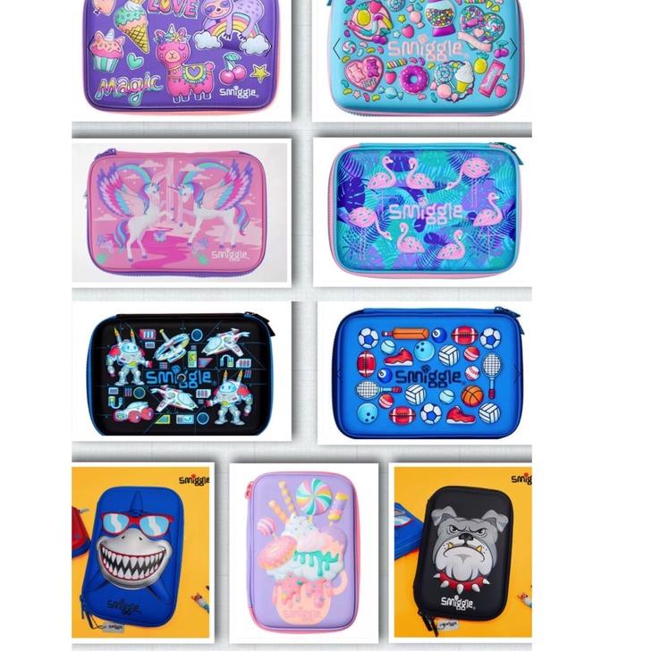 

Big Sale - SMIGGLE Hardpencilcase /kotak pencil nimbul 3D SMPC 케