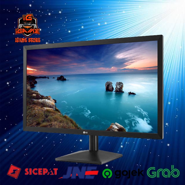 MONITOR HEMAT BERKWALITAS LED LG 24INCH 24MK400H-B NAMPOL GAN