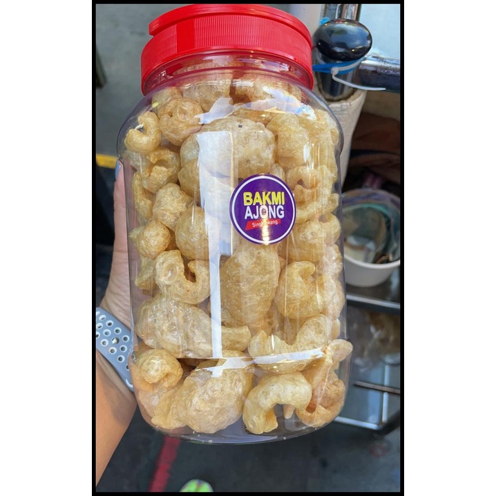 

Kerupuk Babi Di Toples Kemasan 150 Gr