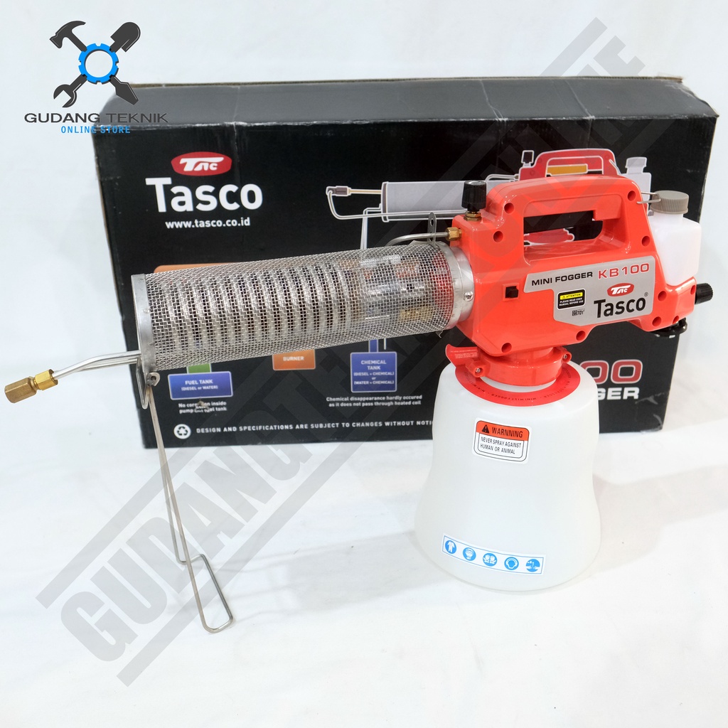 Mesin Mini Fogging Portable TASCO KB100 / Alat Foging Fogger Semprot Nyamuk KB 100 TASCO KB-100