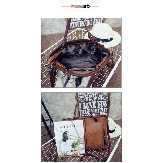 BJ2335 - BLACK/BROWN/GRAY/PINK/PURPLE - TAS SLEMPANG JINJING TOTEBAG HANDBAG BEST SELLER TAS WANITA FASHION IMPORT MODIS ELEGAN TERMURAH TERLARIS TERBARU BAGSTORE JAKARTA TAS BATAM B335 BQ2494 LT1656 CR7154