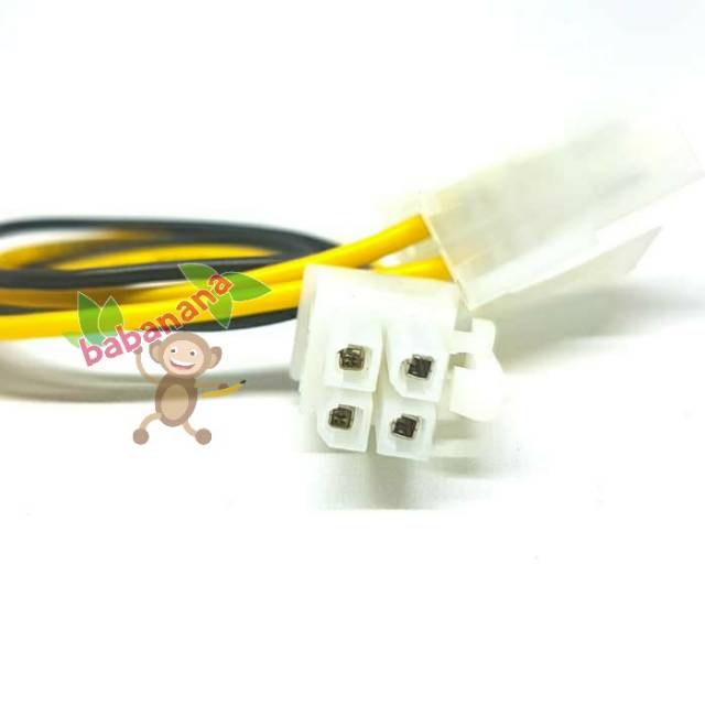 Kabel extension 4 pin atx konektor cable connector