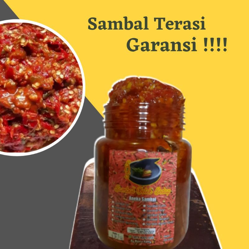 

sambal sambel cabe cabai chili terasi by sos