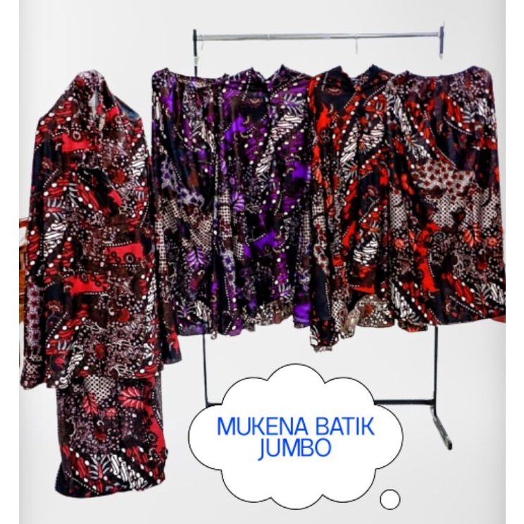 MUKENA DEWASA MUKENA BATIK JUMBO