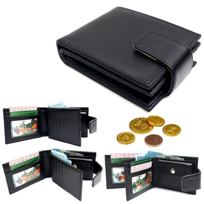 Dompet Kulit Pria Kekinian Anti Air Keren Keren Bisa COD Best Seller Sale Terbaru Dompet Cowo Brande