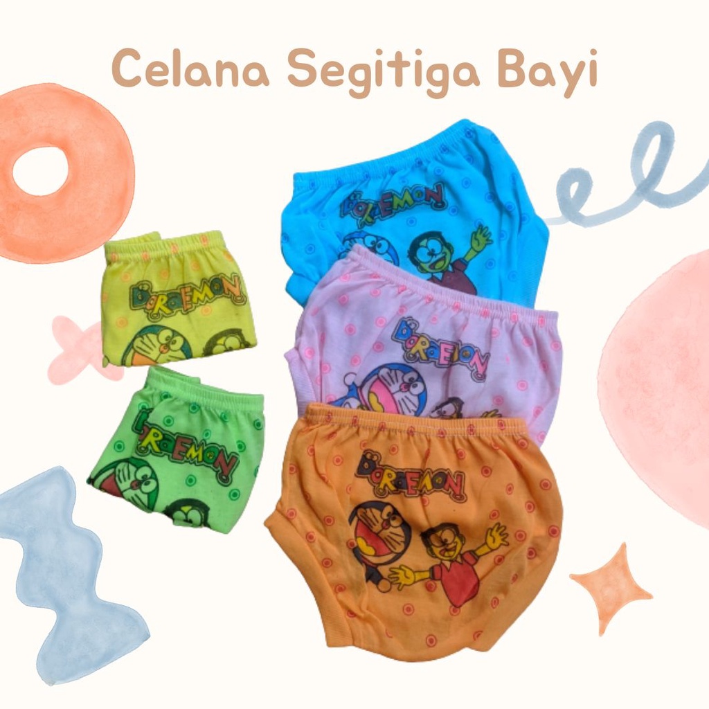 Celana Pop Kodok Model Kacamata Perlengkapan Bayi Celana Pendek Bayi Murah Newborn Bayi Cowok Cewek csg3 stabilo