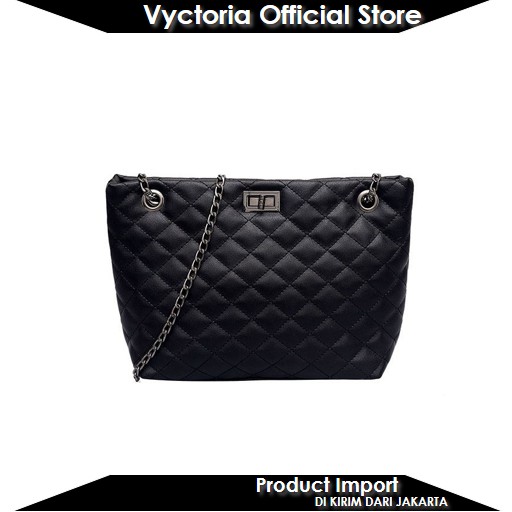 (COD) Vyctoria VOS9042 Tas Selempang Wanita Fashion Tote Bag Murah Import Promo JT9042 LT1716 9042 1716