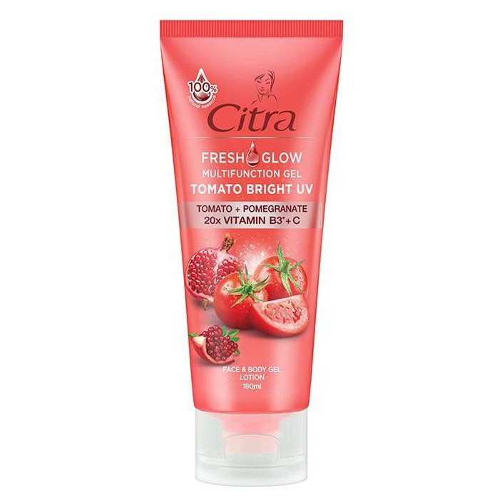 Citra Fresh Glow Multifunction Gel Lotion Tomato Bright UV