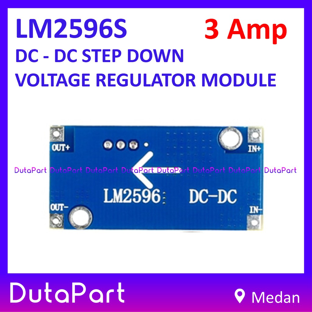 LM2596S 3A Adjustable DC DC Step Down Power Voltage Regulator Module LM2596