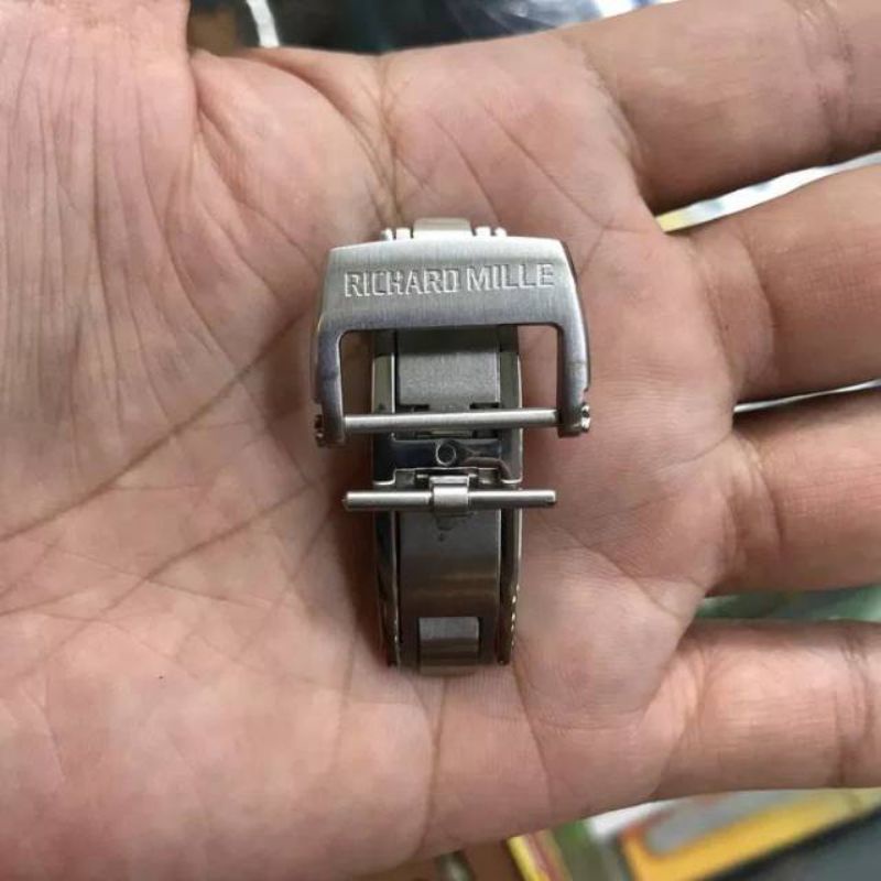 Buckle Jam Tangan RM Stainless Steel Original Material