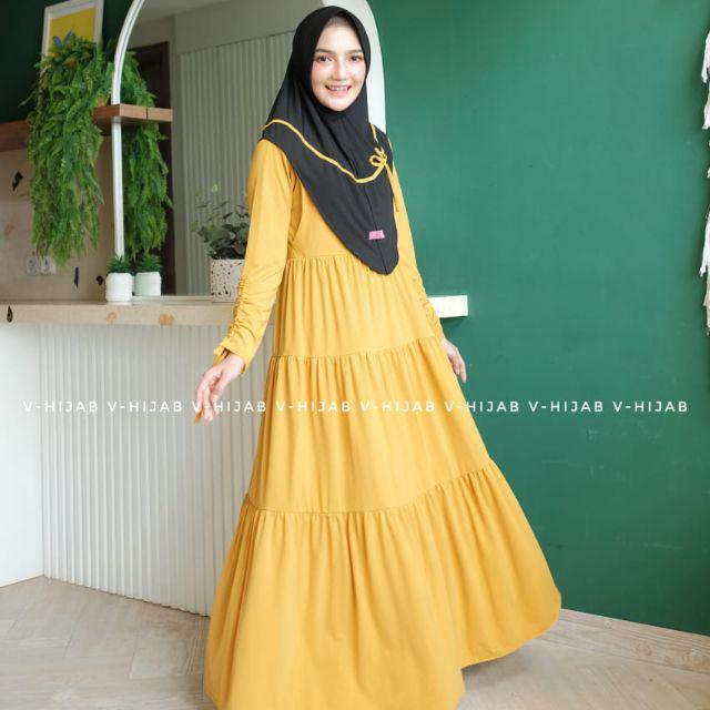 GAMIS CANDA SUSUN 3 REMPEL//GAMIS REMPEL POLOS//GAMIS POLOS//GAMIS JUMBO