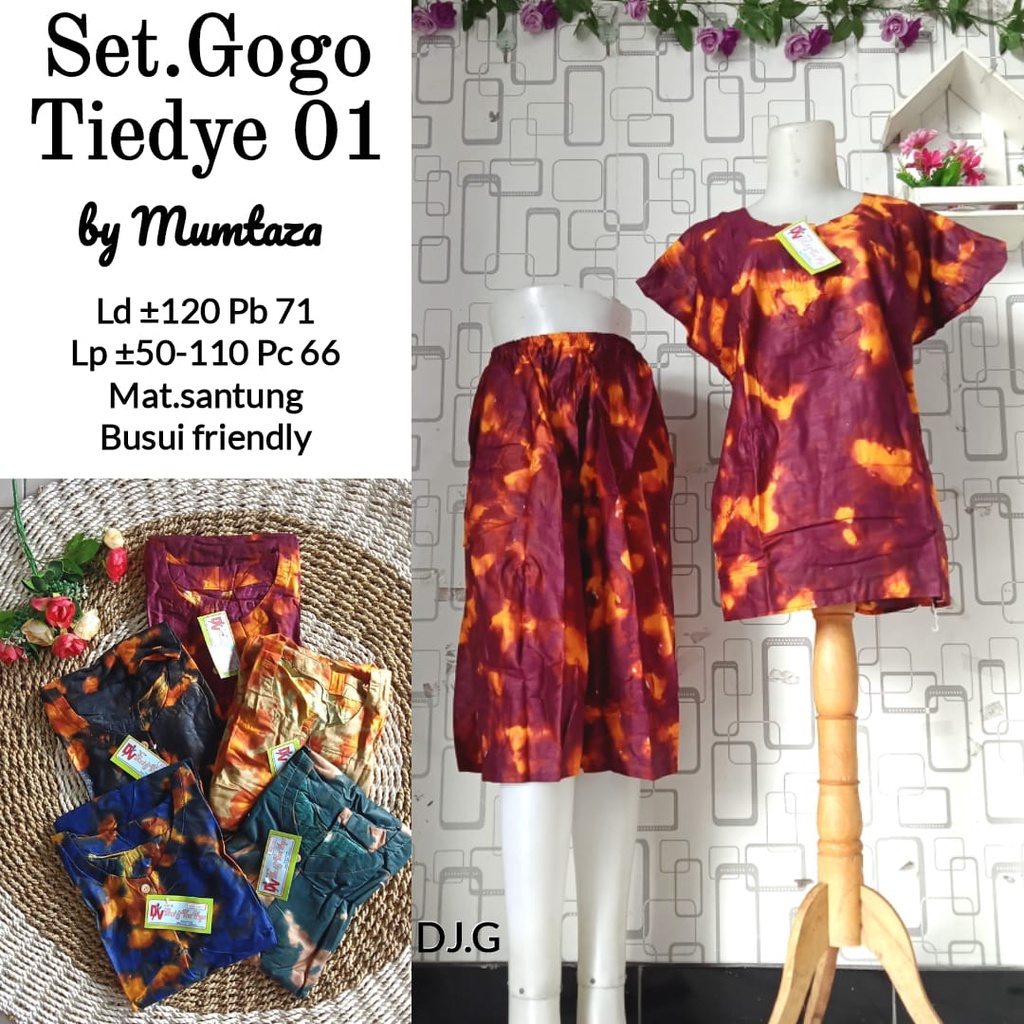 Setelan Gogo Pendek Solo, Setelan Daster Solo, Baju Tidur Wanita, Baju Santai Wanita, Daster Bali.