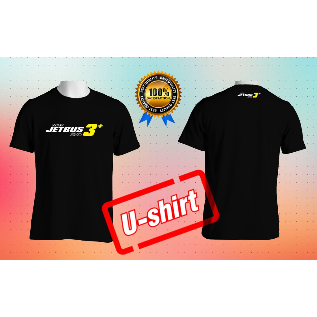 T-SHIRT BAJU KAOS BIS MANIA JET BUS 3 MURAH TERBARU PRIA&WANITA DISTRO U-SHIRT