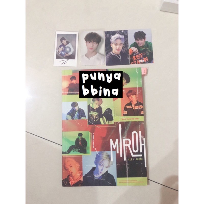 All About Woojin (Miroh album only,Pola event Hi stay,Pc yellow wood,I am not,Iam who) Stray kids