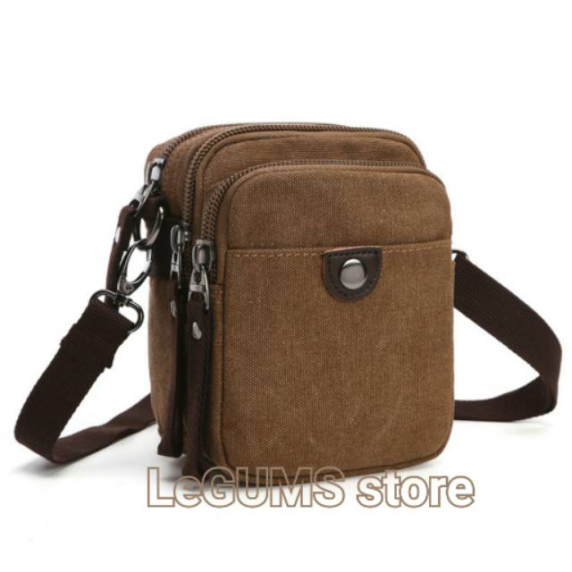 TAS KANVAS SELEMPANG.TAS SELEMPANG KECIL