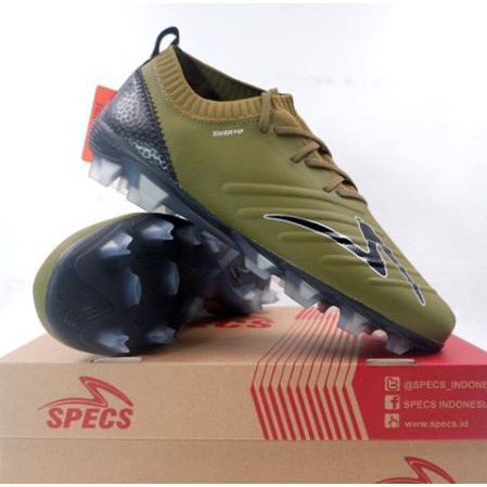 SEPATU BOLA SPECS SWERVO GALACTICA ELITE FG SEARGANT GREEN