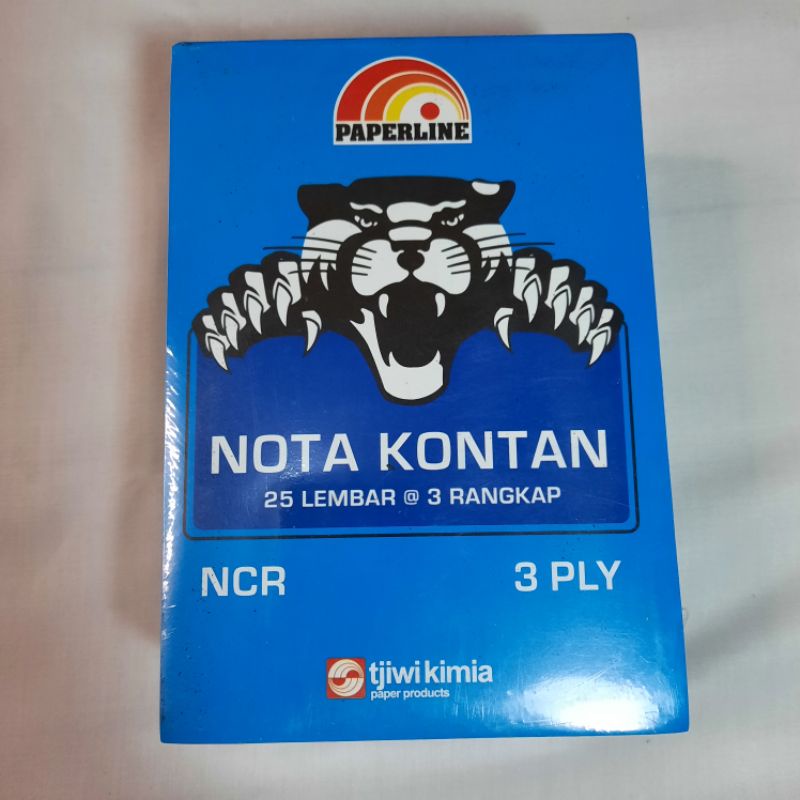 

Nota kontan paperline 3 ply