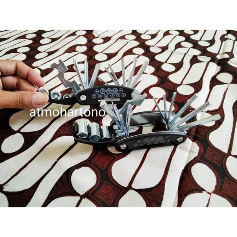 toolkit obeng kunci L sepeda universal seli mtb mosso federal bmx minivelo rockbros litepro kuat ber