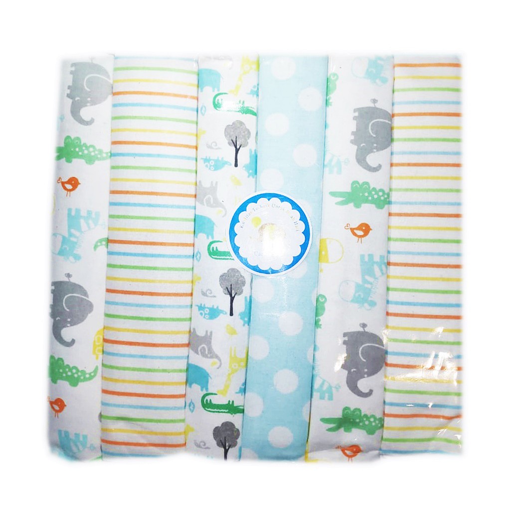 Carterlove Bedong Bayi 6in1 JUMBO 110x90 SNI/ Selimut Bayi Flanel (Tersedia varian karakter)