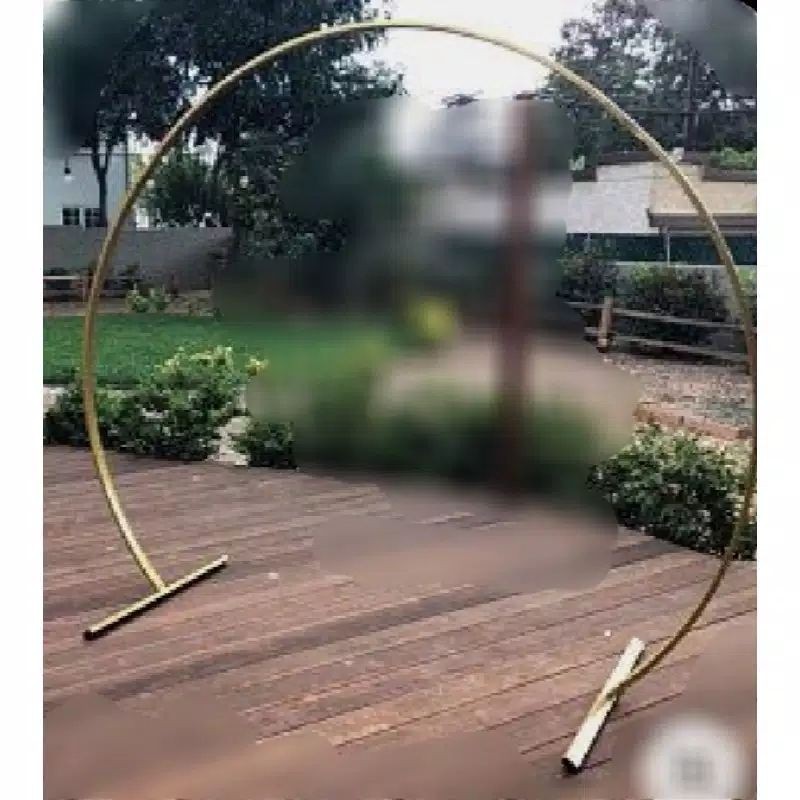 HULAHOP RING BESI 1 LAYER / PERGOLA SETENGAH LINGKARAN 1 LAYER / PERGOLA