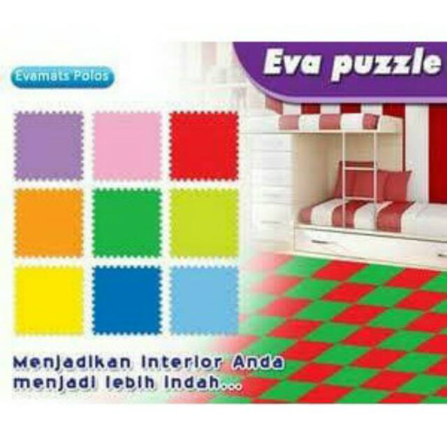 

Evamats polos isi 10 ukuran 30x30 cm