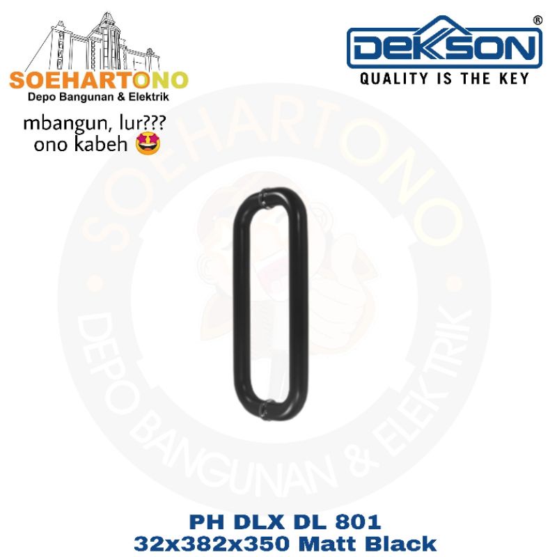 Dekkson PH DLX DL 801 32x382x350 Matt Black