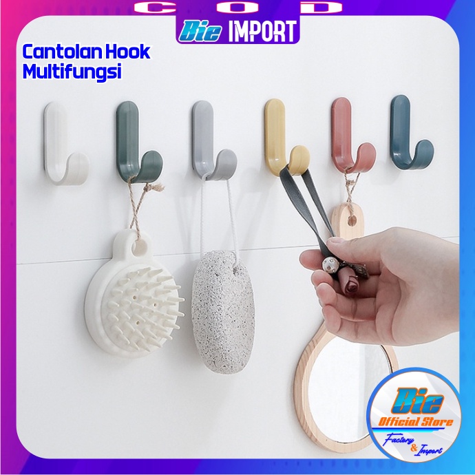 Cantolan Hook / Gantungan Multifungsi Model Kekinian Impor Best Seller