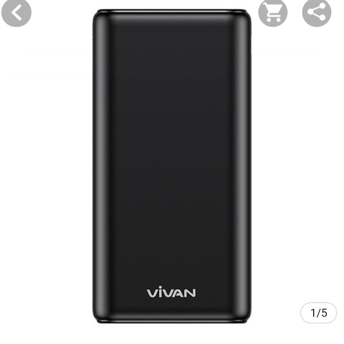 Dijual Power Bank VIVAN VPB-H20S 20000 MAH harga di banting terbaik